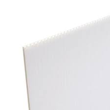 72 In X 36 In X 5 32 In Twinwall Plastic Sheet Cor 3672 The Home Depot In 2020 Corrugated Plastic Sheets Corrugated Plastic Corrugated Cardboard