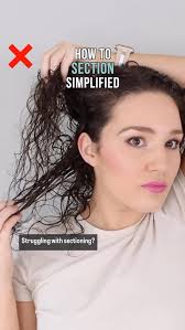 Correct way to scrunch curly hair