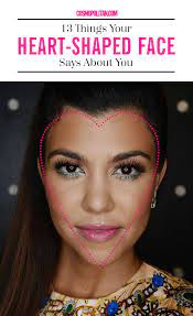 13 Things Your Heart Shaped Face Says About You Heart Face Shape Heart Shaped Face Hairstyles Face Shapes