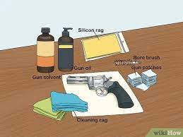 Place a cleaning patch dipped in bore solvent on the tip of your cleaning rod. How To Clean A Revolver 12 Steps Wikihow