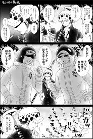 もちくん on twitter fan art trafalgar law one piece