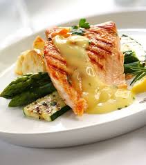 Grilled Salmon With Lemon Herb Butter Sauce Seafood Recipes Recipes Food