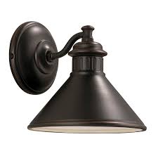 Shop outdoor wall lights and a variety of lighting & ceiling fans products online at lowes.com. Portfolio Dovray 7 75 In H Oil Rubbed Bronze Dark Sky Medium Base E 26 Outdoor Wall Light In The Outdoor Wall Lights Department At Lowes Com