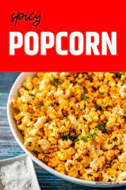 Spicy Popcorn Recipe In 2020 Easy Healthy Recipes French Onion Soup Grilled Cheese Recipes