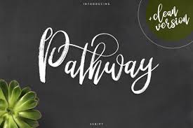 One is formal script writing, which is very similar to the popular australian soap opera neighbours once used a script font called brush script in its opening title designs. Pathway Script 2 Styles 220849 Script Font Bundles Signature Fonts Script Stylish Text