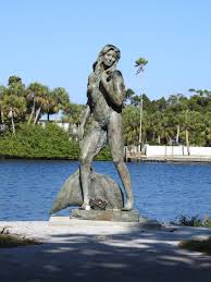 The population was 23,484 at the 2010 census. A Mermaid Comes To Tarpon Springs Mermaids Of Earth