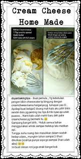 Cream Cheese Homemade Ide Makanan Makanan Dan Minuman Makanan