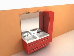 How's this for double sink bathroom vanity decorating ideas? Red Bathroom Vanity Cabinets Free 3d Model Max Open3dmodel 40905