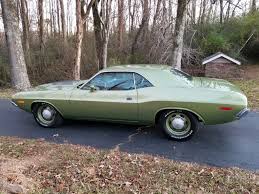 Image result for Dark Green 1973 Challenger