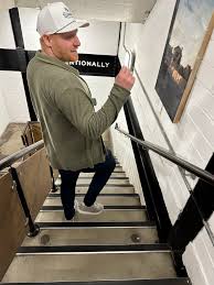 Hanging with the owner Sam of the fantastic brewery BabyCat Brewery. They  just finished brewing their famous Alligator Blood.