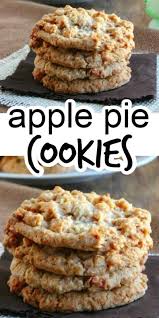 Easy Apple Pie Cookies In 2020 Apple Dessert Recipes Apple Pie Cookie Recipe Apple Pie Cookies