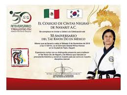 Taekwondo moo duk kwan richards, av. Celebraran Los 50 Anos Del Tkd En Mexico Meganoticias