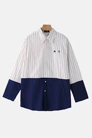 XXX潮牌系列线下撤柜春秋新品休闲帅气中长款衬衫外套男M8482