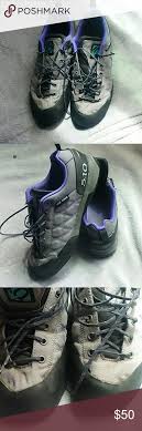Five Ten Guide Tennie Shoes Size 9 Gray Purple Black Five