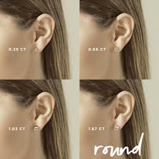 Maybe you would like to learn more about one of these? Earrings Classic Stud Round Cut Stud Earrings Screw Back Basket Set