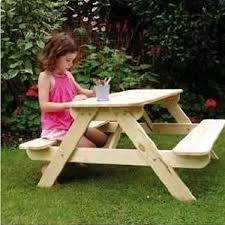 You can build a classic picnic table, a sleek and modern dining table or construct a fun and funky table with repurposed pallet wood. 21 Wooden Picnic Tables Plans And Instructions Guide Patterns