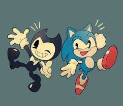 Bendy And The Ink Machine Tumblr Bendy And The Ink Machine Sonic Fan Characters Cartoon Crossovers