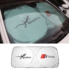 Tyvek Dupont Car Front Windshield Car Accessories Sunshade For Audi A6 C5 C6 A4 B6 B8 80 A1 A8 Tt Q7 Q5 Q3 A3 A5 A7 S Line B5 B7 Car