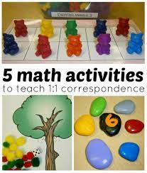 Math Activities For Preschoolers One To One Correspondence Math Activities Preschool Preschool Math Preschool Activities