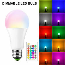 Shop 3w Multi Color E27 Led Rgb 16 Color Changing Lamp Light Bulb With Ir Remote Control Online From Best Led Lights On Jd Com Global Site Joybuy Com
