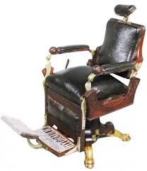 793 Extremely Rare Koch S Salesman Sample Barber Chair Lot 793 Barber Chair Salesman Barber