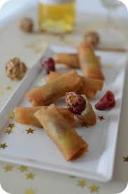 Nems Au Magret De Canard Fume Foie Gras Et Fruits Secs Recettes De Cuisine Magret De Canard Fume Recette