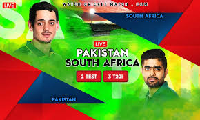 You can watch pakistan vs. South Africa To Tour Pakistan For 2 Test And 3 T20is Cricket Live Streaming