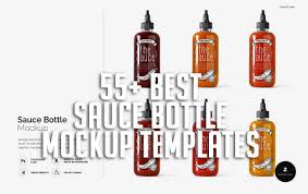 Download 55 Best Sauce Bottle Mockup Templates Free Premium