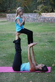 Partner yoga is a beautiful and interesting way to bring people together. Yoga Exercise Steps For Newbies Yoga Exercise Presents For Newbies Couples Yoga Poses Partner Yoga Poses Yoga Poses For Two