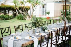 Hampton Event Hire Long Wooden Dining Tables Walnut Tiffany Chairs White Linen Napkins French Di Wedding Reception Chairs Wedding Chairs Tiffany Chair