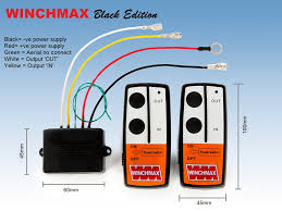 Find a safe location for the winch so the. Wireless Winch Remote Control Twin Handset 12v 12 Volt Winchmax Ebay
