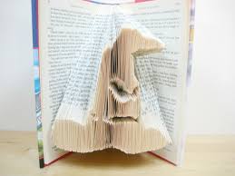 Folded Book Art Sorting Hat Harry Potter Themed Gift Idea By The Book Vandal Altered Book Art Folded Book Art Book Folding