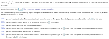 Solved X 4 Determine All Values Of X At Which G Is Discon Chegg Com The #define keyword is used to define what is called macro defines. chegg