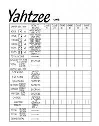 Julia layton & carrie whitney, ph.d. Free Printable Yahtzee Sheets Learning Printable Yahtzee Score Sheets Yahtzee Sheets Yahtzee