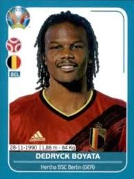 Последние твиты от dedryck boyata (@boyatafacts). Dedryck Boyata Belgium Euro 2020 Preview Sticker Bel11