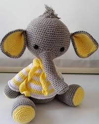 Amigurumi Fil Nasil Yapilir Emekce Com Amigurumi 2020 Orme Bebekler Amigurumi Orgu