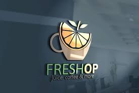 Fresh Logo Juice Bar Design Cafe Names Ideas Shop Name Ideas