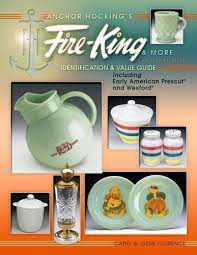 Nice large 14 diameter is great for sandwiches, appetizers and deserts. Anchor Hocking S Fire King More Including Early American Presscut And Wexford 4th Edition Gene Florence Cathy Florence 9781574326284 Amazon Com Books