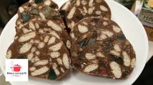 400 g biscuiti petit beurre. Salam De Biscuiti Reteta Traditionala Un Desert Pe Care Il Iubim Cu Totii Youtube