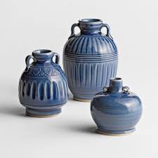 2002355 1000 1000 Vase Set Celadon Blue Vase