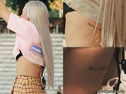 We believe expression is the greatest connector. Anne Marie S 14 Tattoos Meanings Steal Her Style