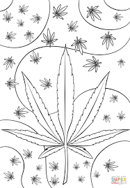 Various themes, artists, difficulty levels and styles. Weed Leaf Coloring Page Shefalitayal