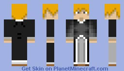 Kurosaki Ichigo Bankai Bleach Minecraft Skin Скин пользователя с ником ichigo_bankai. planet minecraft