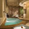 Some cities allow for a hot tub's grey water to be drained into the yard, and others require that it go into the sewer system for treatment. 1