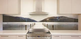 2 a quartz worktop with a half length quartz splashback. Printed Images On Glass Kitchen Splashbacks And Glass Wall Art By Lucy G