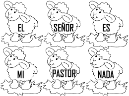 Salmo 23 1 Texto Biblico Para Ninos Ninos Cristianos Escuela Dominical Para Ninos