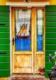 Caorle Veneto Italy Eski Kapilar Mimari Kapilar