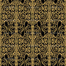 Black And Gold Art Deco Border Gold Black And Silver Art Deco Fabric And Wallpaper Tile Abstract Royal Gold And Black Vintage Bac Background Vintage Royal Pattern Beautiful Backgrounds