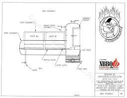 24 Diam By 84 Reverse Flow Square Firebox Right Warming Cab Smoker Plans Meat Smoker Smoker Fire Box