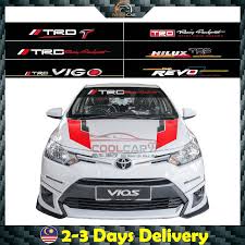 Anda boleh memuat turun gambar kereta merah vectors dalam format a.a dan.eps. Shop Malaysia Nexus Car Toyota Trd Front Windscreen Windshield Window Sticker Sticker Cermin Depan Kereta Shopee Singapore